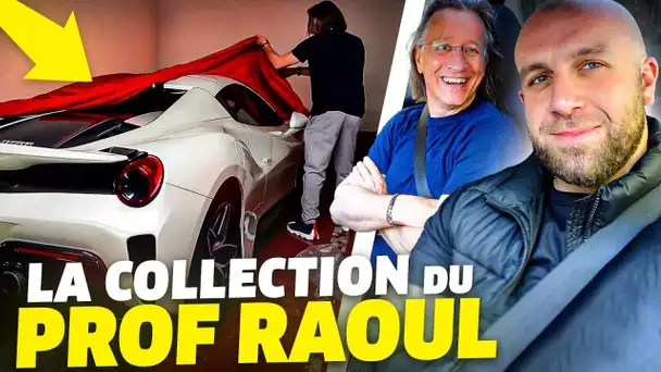 LA COLLECTION DE VOITURES DU PROFESSEUR RAOUL 😱😰 !! DU JAMAIS VU 💶💰!!