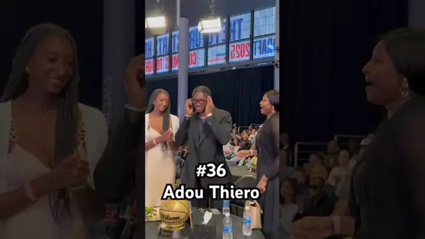 Adou Thiero is the 36th pick of the 2025 NBA Draft!
