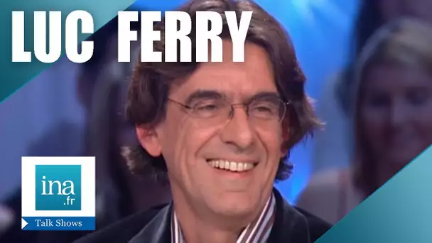 Luc Ferry "J'ai écrit mon livre, ce n'est pas le cas de tous les politiques" | Archive INA