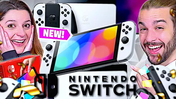 UNE NOUVELLE NINTENDO SWITCH ARRIVE BIENTOT : NINTENDO SWITCH MODELE OLED ! AVIS ET REACTION