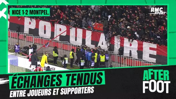 Nice 1-2 Montpellier: Échanges tendus entre les Aiglons et leurs supporters, Diaz n'en peut plus