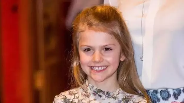 Estelle de Suède a 8 ans  la future reine est une petite fille modèle