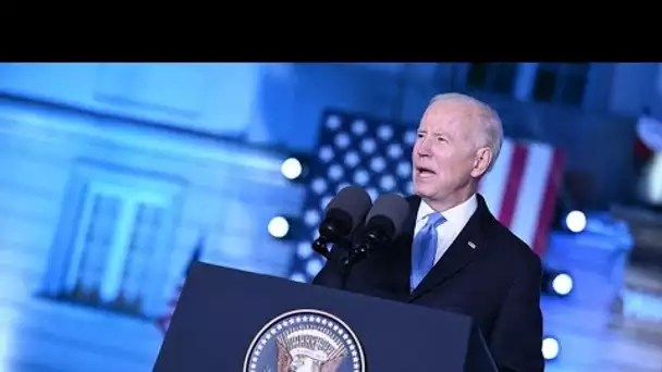 En direct : "Nous sommes à vos côtés", déclare Joe Biden à l'Ukraine • FRANCE 24