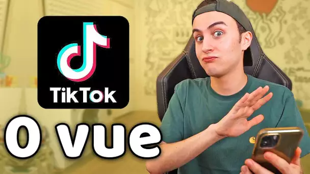 LES VIDÉOS TIKTOK QUI ONT 0 VUE *surprenant*