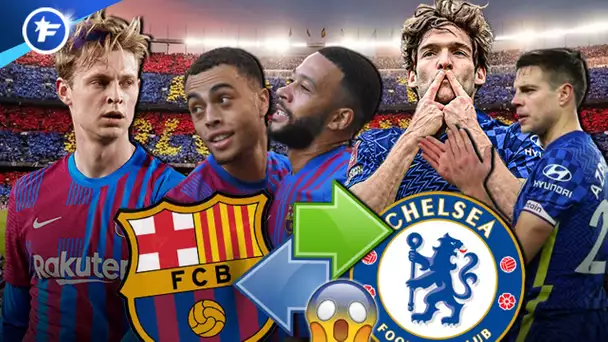 TROC de FOLIE entre le FC Barcelone et Chelsea | Revue de presse