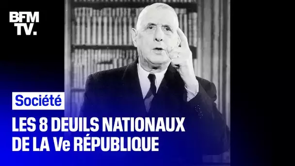 Les 8 fois où le deuil national a été décrété en France sous la Ve République