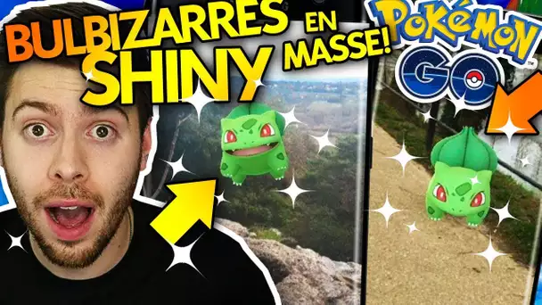 DES BULBIZARRES SHINY EN MASSE + GAGNANTS !! - Pokémon Go