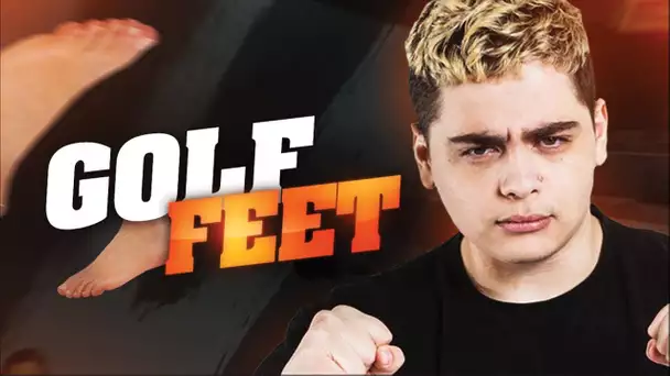 GOLF FEET, LE PERDANT MONTRE SES PIEDS AVEC CHAP & ZACK NANI