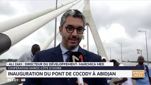 Coopération Maroc-Côte d´Ivoire : Inauguration du pont de Cocody à Abidjan