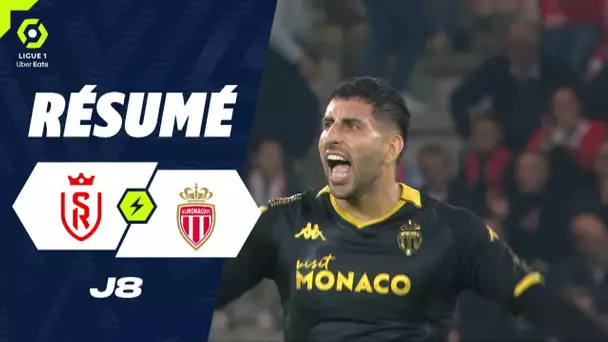 STADE DE REIMS - AS MONACO (1 - 3) - Résumé - (SdR - ASM) / 2023-2024