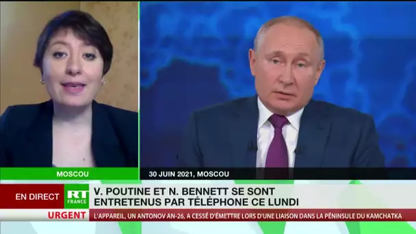 Vladimir Poutine et Naftali Bennett se sont entretenus par téléphone
