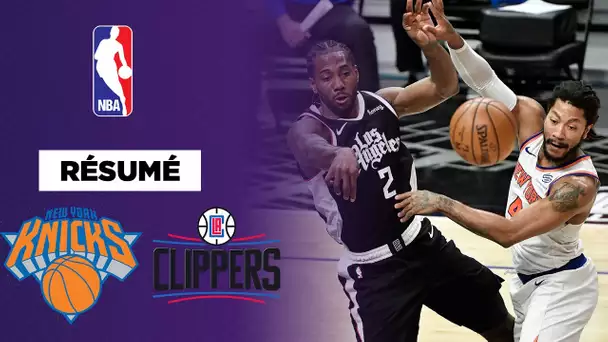 Résumé : Les Knicks remportent le choc contre les Clippers !