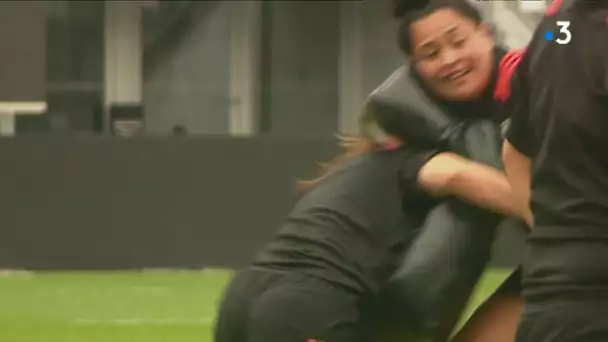 Au stade des Alpes, l&#039;Equipe de France féminine de rugby reçoit la Nouvelle-Zélande