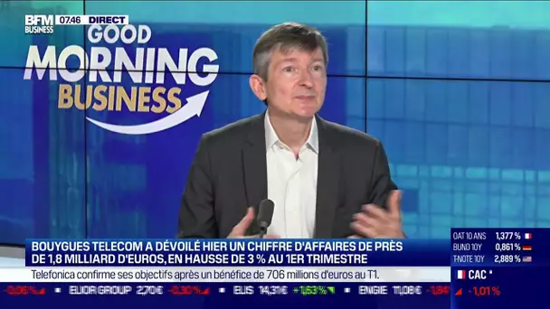 Benoît Torloting (Bouygues Telecom): Le CA de Bouygues Telecom en hausse au 1er trimestre