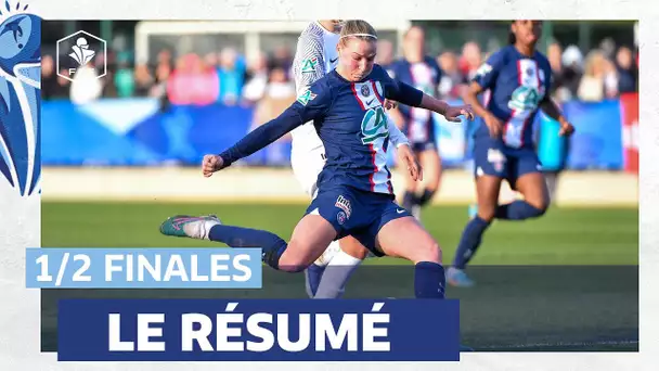 Le PSG et l'OL en finale, les buts de leur qualification  I FFF 2023