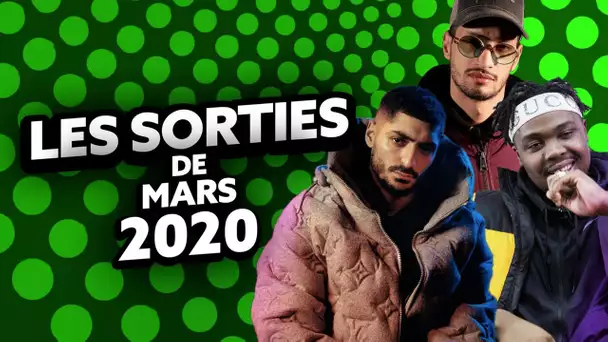 Les sorties d'albums RAP du mois de Mars !