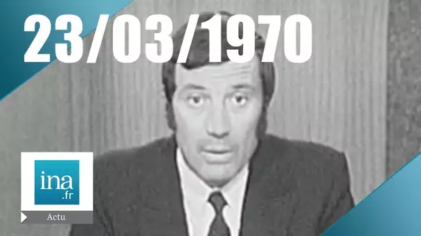 24 Heures sur la Une : émission du 23 mars 1970
