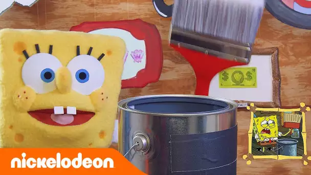 Bob l'éponge | Les PIRES peintres de l'Histoire | Nickelodeon France