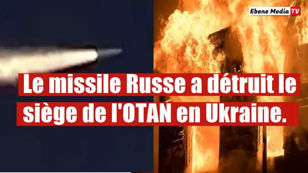 Le missile Kinzhal russe a détruit un quartier général et une base de l`OTAN.