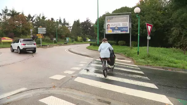 Près de Rouen, après l'accident mortel d'un enfant à un passage piéton de Bihorel