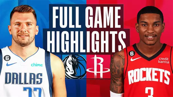 MAVERICKS at ROCKETS | FULL GAME HIGHLIGHTS | January 2, 2023