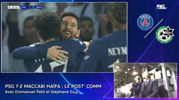 PSG 7-2 Maccabi Haïfa : Le post' comm RMC Sport du large succès parisien