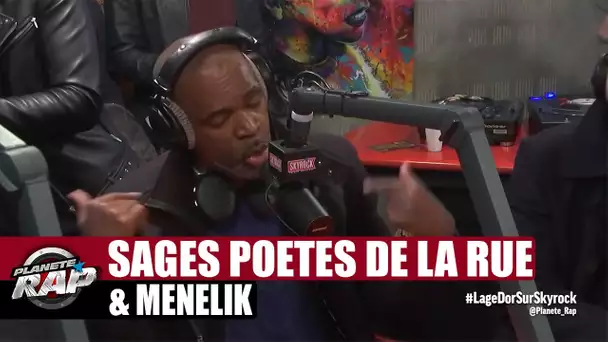 Sages Poètes de la Rue & Ménélik en freestyle #PlanèteRap