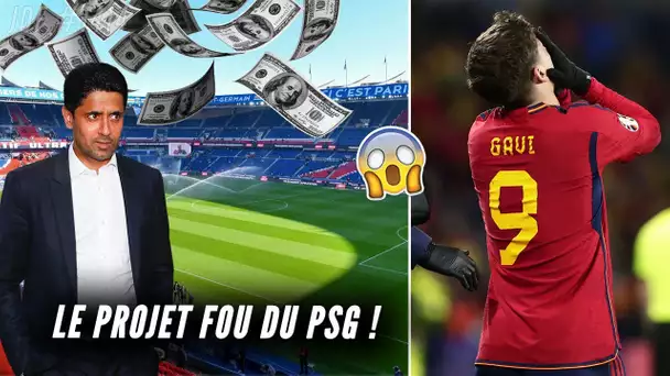 Le nouveau PROJET FOU à 1 milliard d'euros du PSG | Le BARÇA fou de rage !