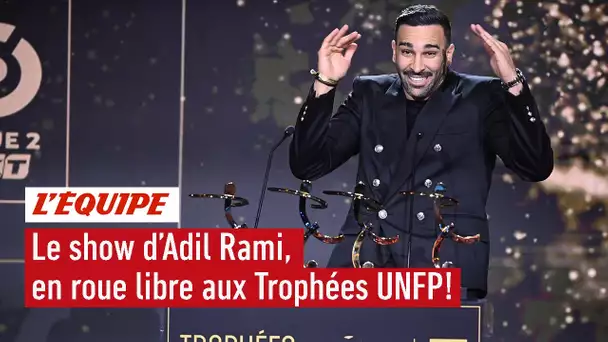Foot : Adil Rami en totale roue libre pour récompenser les arbitres aux Trophées UNFP !