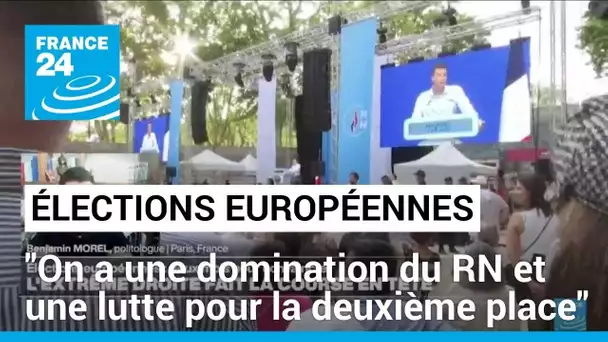 Élections européennes : "On a une domination du RN et une lutte pour la deuxième place"