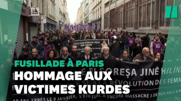 Fusillade à Paris : une marche blanche en hommage aux victimes kurdes