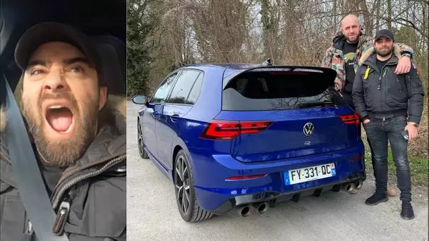 ÇA A FAILLI MAL TOURNER AVEC AKRAM EN GOLF 8 R 😰😱 !! ACCIDENT, VOITURE DE RACAILLE 🤬😡 !!