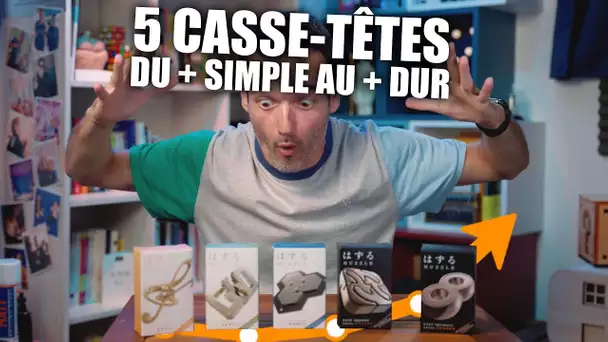 Rush de 5 casse-têtes ! Du plus simple au plus dur.