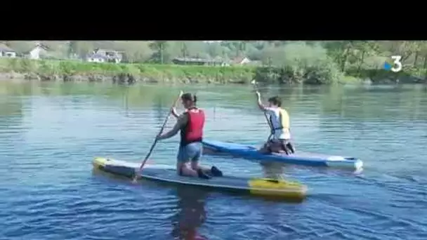 Tout terrain : paddle sur le Doubs