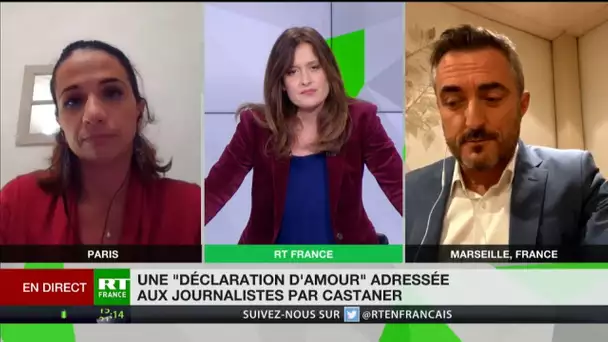 Castaner déclare son «amour» aux journalistes : Julie Garnier et Stéphane Ravier réagissent
