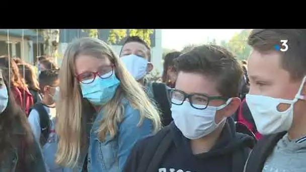 Mayenne : c'est la rentrée scolaire et... sanitaire au collège Jules Ferry