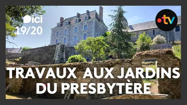 Les jardins suspendus du presbytère de Denée