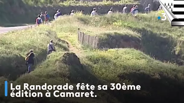 La Randorade fête sa 30ème édition à Camaret. Edition An Taol Lagad du 15 mai 2024