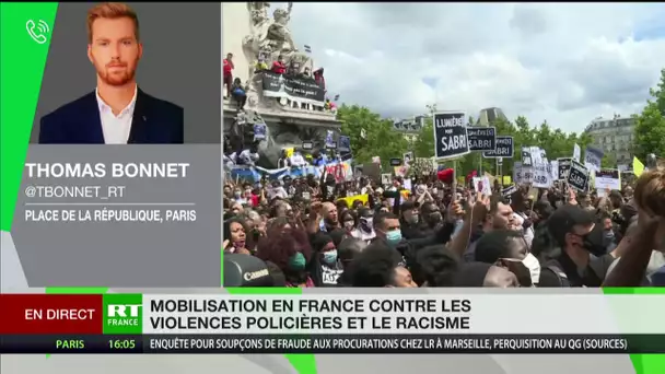 Mobilisation en France contre les violences policières et le racisme