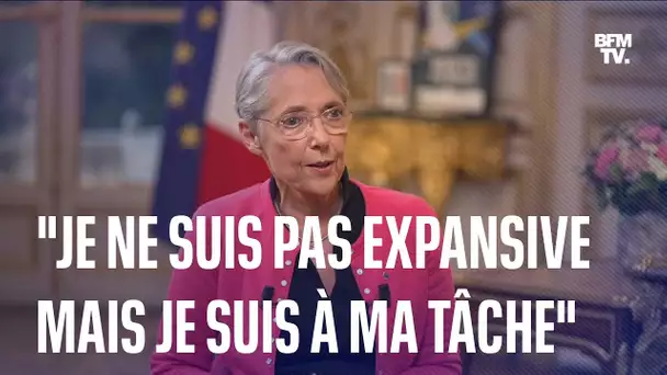 Élisabeth Borne: "Je ne suis pas expansive mais je suis à ma tâche"