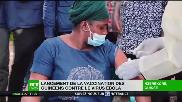 Guinée : lancement de la vaccination contre le virus Ebola