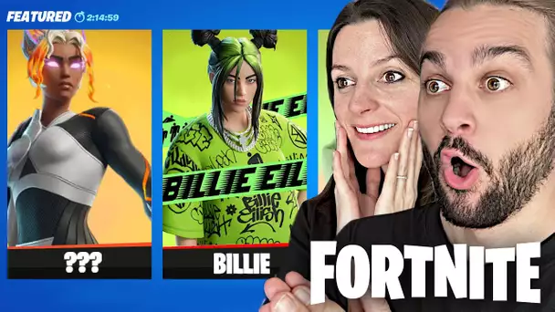 ON A RECU UN SKIN SECRET SUR FORTNITE ! ON CRAQUE POUR BILLIE EILISH DANS LA BOUTIQUE