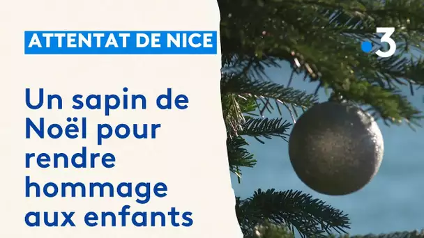 Attentat du 14 juillet 2016 à Nice : un sapin de Noël pour rendre hommage aux enfants victimes