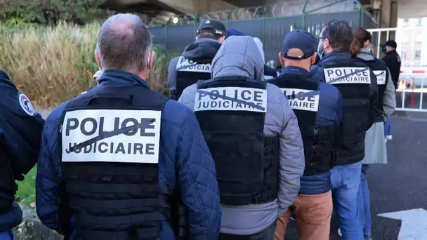 Mobilisation des policiers rouennais contre la réforme de la police judiciaire