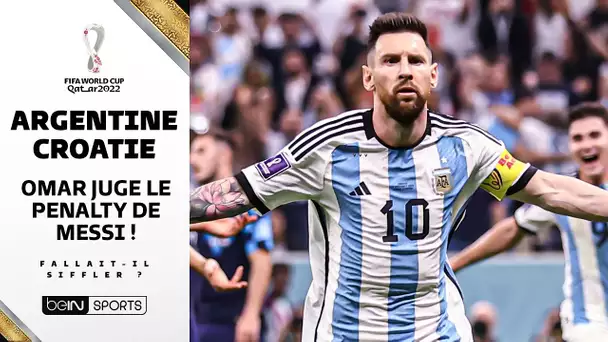 Argentine – Croatie / Omar Da Fonseca JUGE la faute et le penalty de Messi !
