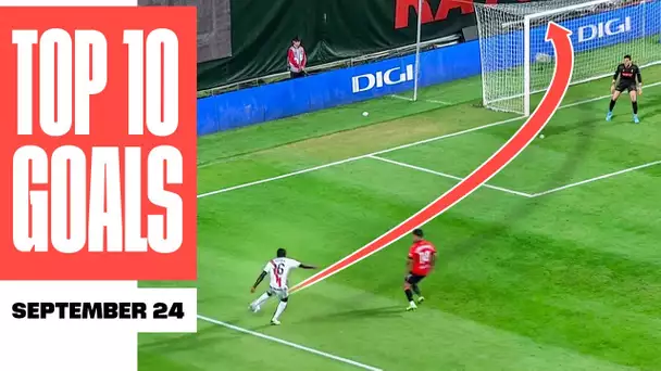 Los 10 MEJORES GOLES de SEPTIEMBRE en LALIGA EA SPORTS 🚀