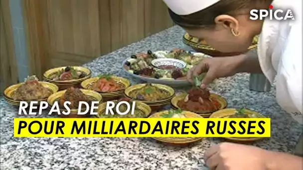 Repas de roi pour milliardaires russes !