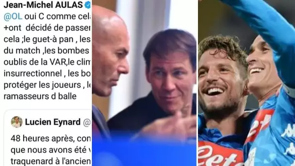 Aulas s'énerve sur Twitter sur  Om Ol, crise a naples, garcia avec les meilleurs entraîneurs