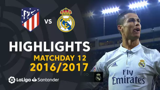 Resumen de Atlético de Madrid vs Real Madrid (0-3) J12 2016/2017