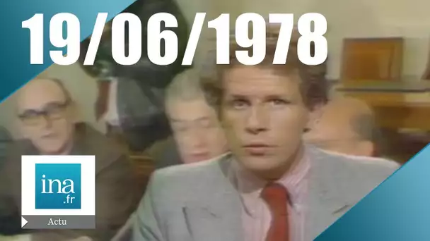 20h Antenne 2 du 19 juin 1978 - Négociations chez Renault |